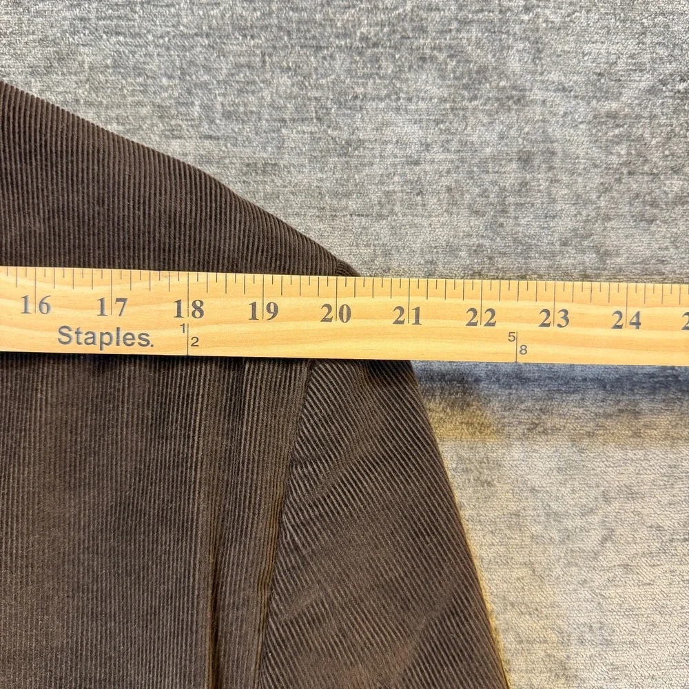 Brooks Brothers 1818 Madison Corduroy Sport Coat 46R Brown Cotton Blazer